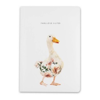 A5 Luxury Notebook - Duck - Lined