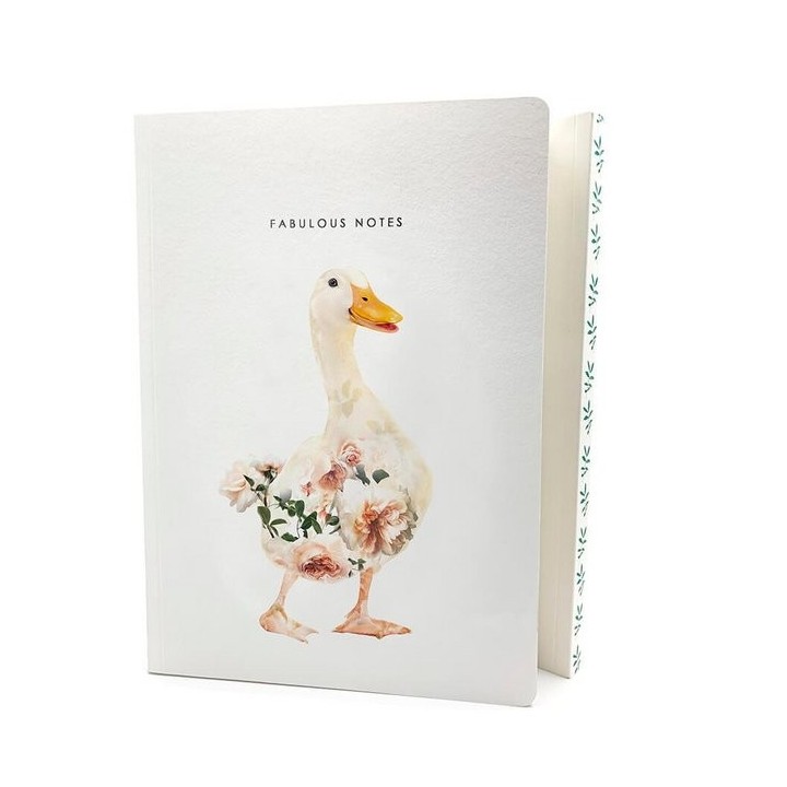 A5 Luxury Notebook - Duck - Lined