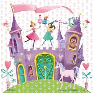 paper Lunch Napkins - Princess Castle - PPD