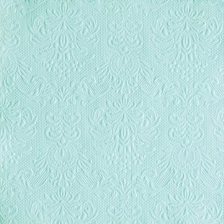 1 Pack Paper Lunch Napkins - Elegance Aqua - Ambiente