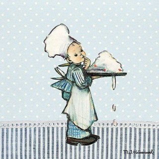 1 Pack Paper Lunch Napkins - Baker - Ambiente