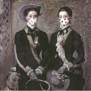 1 Pack Paper Lunch Napkins - The twins - IHR