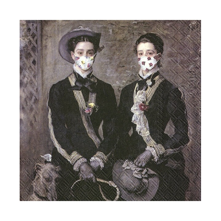 1 Pack Paper Lunch Napkins - The twins - IHR