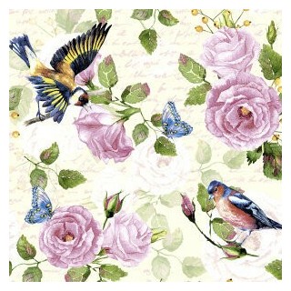 1 Pack Paper Lunch Napkins - Vintage garden - Paper+Design