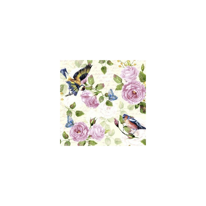 1 Pack Paper Lunch Napkins - Vintage garden - Paper+Design