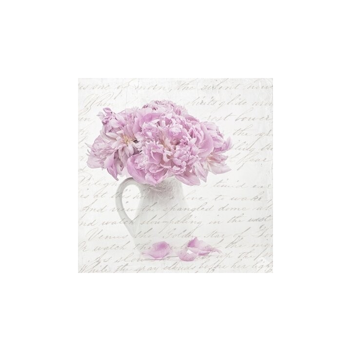 1 Pakje papieren lunch servetten - Flowers in Mug - Sagen Vintage Design