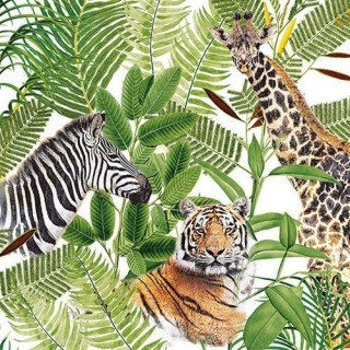 1 Pack Paper Lunch Napkins - Safari - Ambiente
