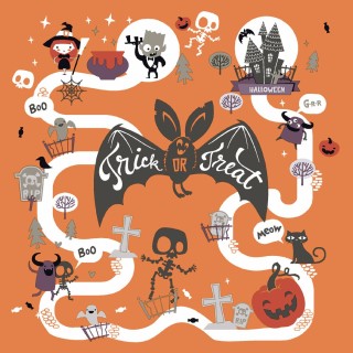 1 Pakje papieren lunch servetten - Halloween Fun - Paper+Design