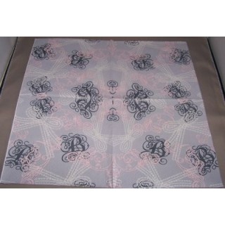 1 Pack Paper Lunch Napkins - Strikjes licht paars - PAW