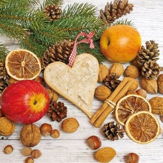 1 Pack Paper Lunch Napkins - Cosy Autumn - Ambiente