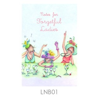 A6 - Notitieboek -  Forgetful Ladies - Gelinieerd - Berni Parker