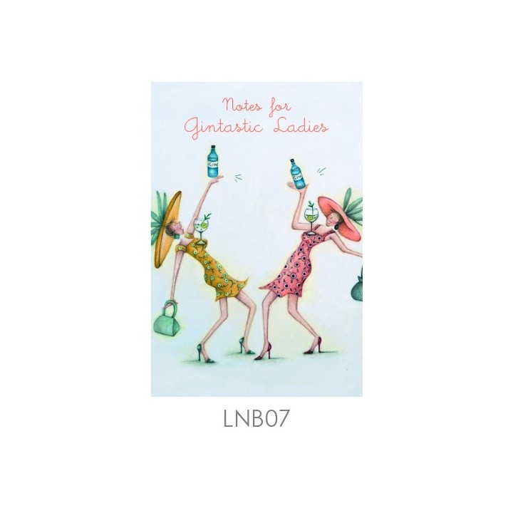 A6 - Notebook - Gintastic Ladies - Lined - Berni Parker