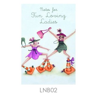 A6 - Notebook - Fun loving ladies - Lined - Berni Parker