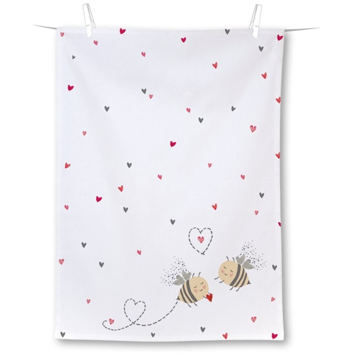 Tea Towel - Be my valentine - IHR