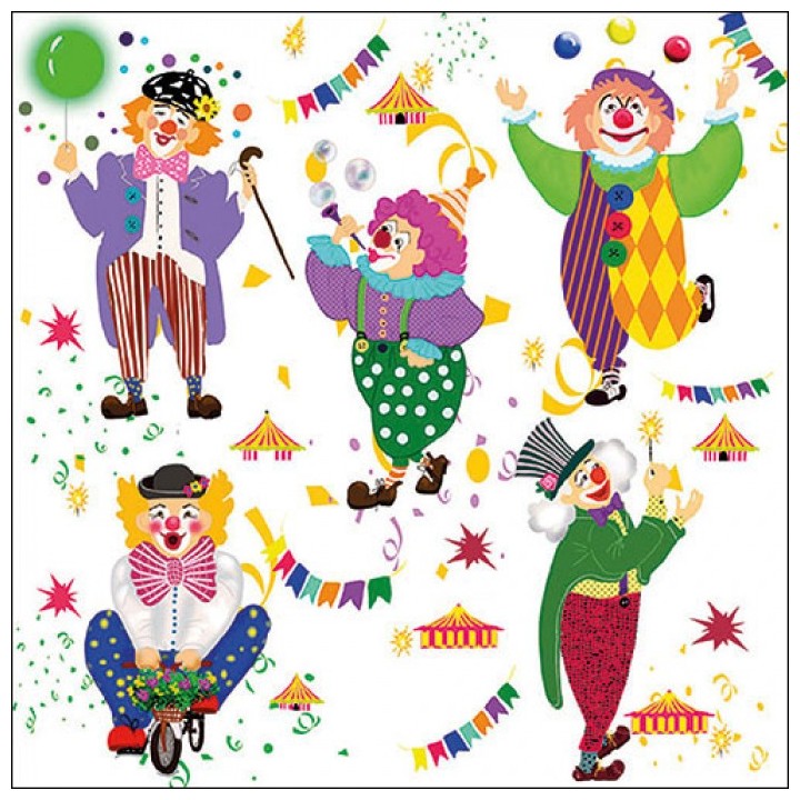 paper lunch napkins - Carnival - Ambiente