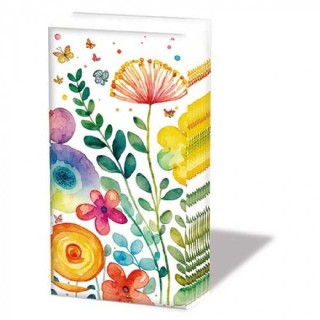 1 pack paper handkerchiefs - Vibrant spring white - Ambiente