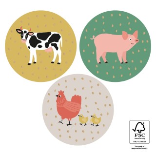 Stickers - Farm Animals | Geschenkenlaantje