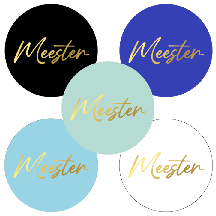 Stickers - Teacher - 5 colors | Geschenkenlaantje