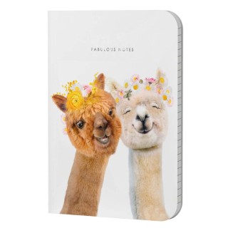 A5 Luxury Notebook - Alpaca - Lined