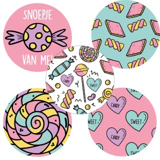 Gift stickers - Sweet Candy