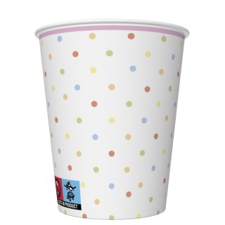 Paper cups - Sweet Unicorn with Pastel Dots
