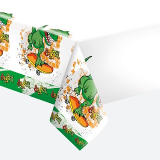 Paper tablecloth - Crazy Dino - Daisy