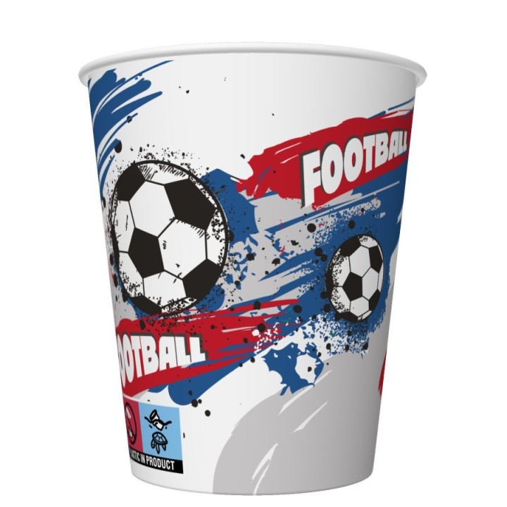 Paper cups - For Football Lovers - Daisy