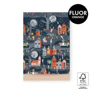 HOP - Cadeau zakje 17 x 25cm - Sint - Intocht - Nude