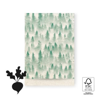 HOP - Gift bag 17x25 cm - X-mas - Winter Forest