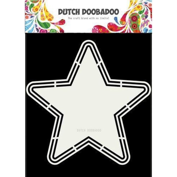 Dutch Doobadoo - Dutch Shape Art Star A4