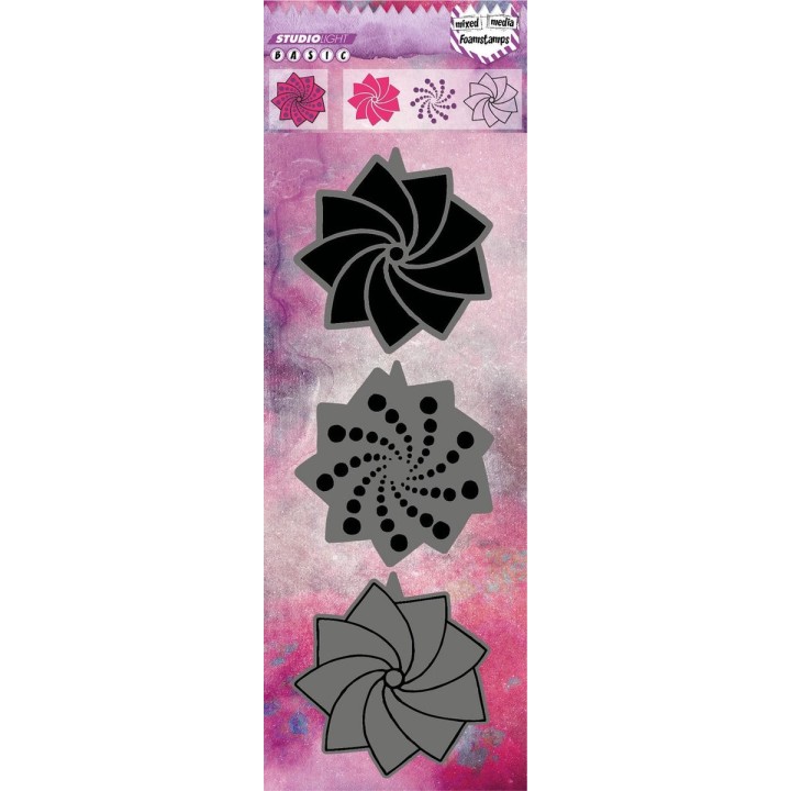 StudioLight - Foam Stamps - Set of 3 - Foamsl13