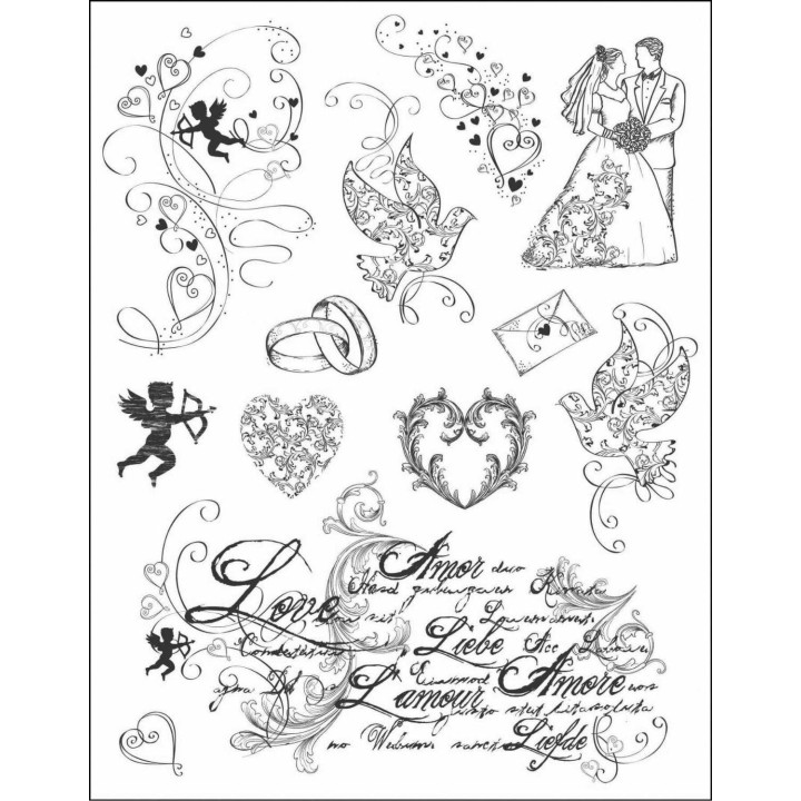 Viva Decor - Clear Stamp - Love