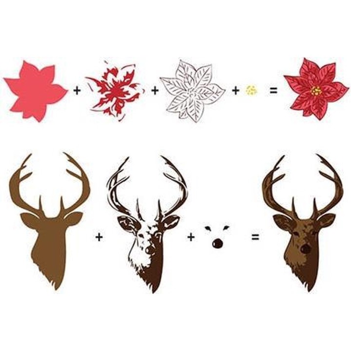 Nellie Snellen - Clear Stamp - Hobby Solution - Reindeer