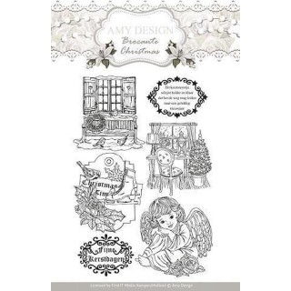 Clearstamp - Amy Design - Brocante Christmas