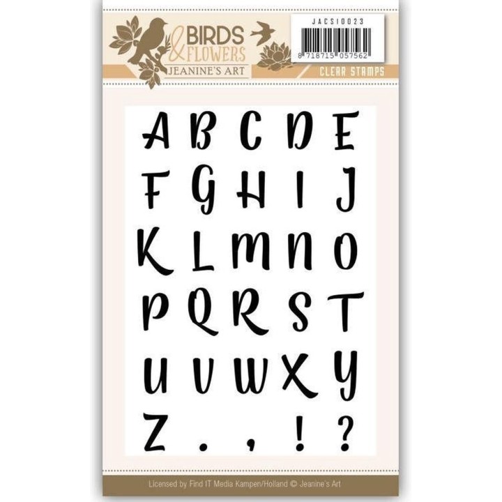 Clear Stamps - Jeanine's Art - Birds and Flowers