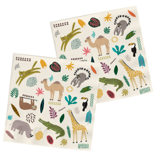 Folat lunch napkins - Zoo Party | Geschenkenlaantje