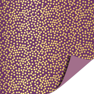 Kassaplan - Cadeaupapier 50 cm - Minidots Mauve | Geschenkenlaantje