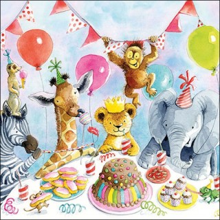 Ambiente - Lunch Napkins - Party animals