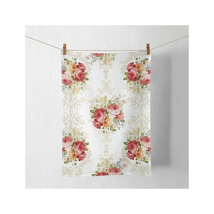 Tea towel - Sara Cream - Ambiente - Roses