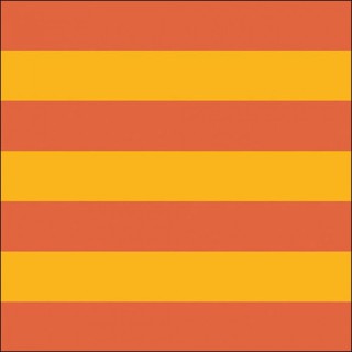 Ambiente - Lunch servetten - Block stripe yellow/orange