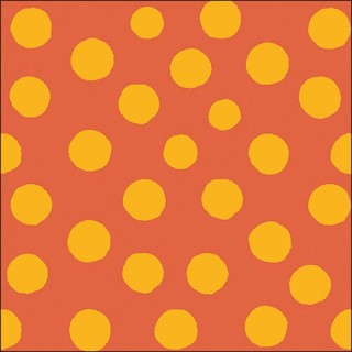 Lunch Napkins - Polka dots - Yellow/Orange| Geschenkenlaantje