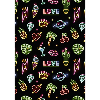 cadeaupapier - Teens Love - 30 cm breed