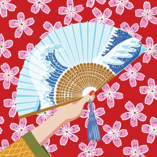 PPD - Lunch Napkins - Nao - 133002990 - oriental fan