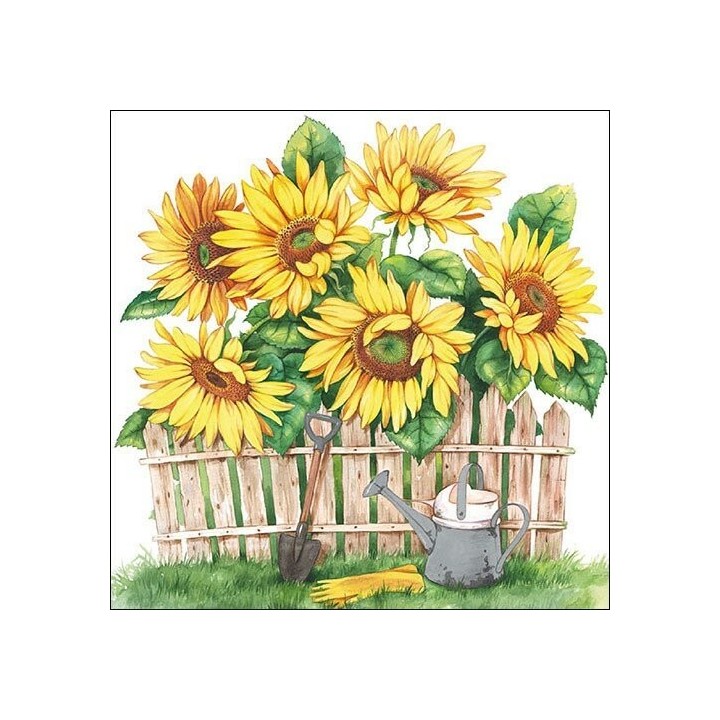 Ambiente - Lunch servet - Garden Of Sunflowers