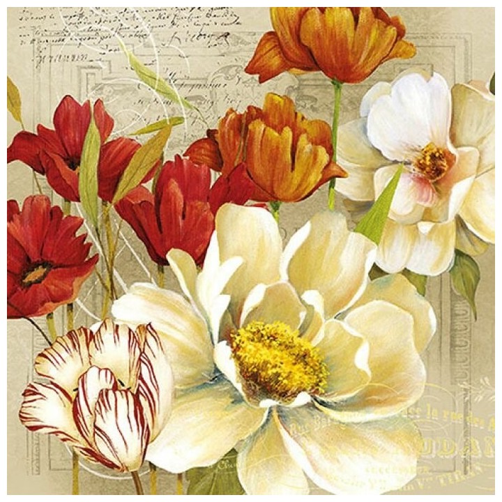 1 Pack Paper Lunch Napkins - Coralie - Ambiente