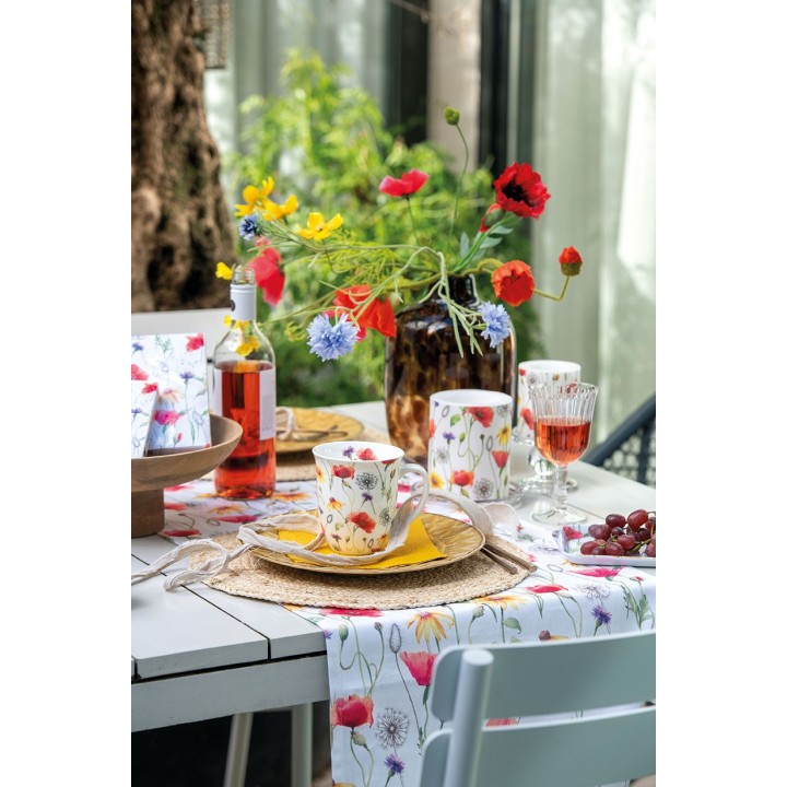 1 Pakje papieren lunch servetten - Meadow Flowers - Ambiente