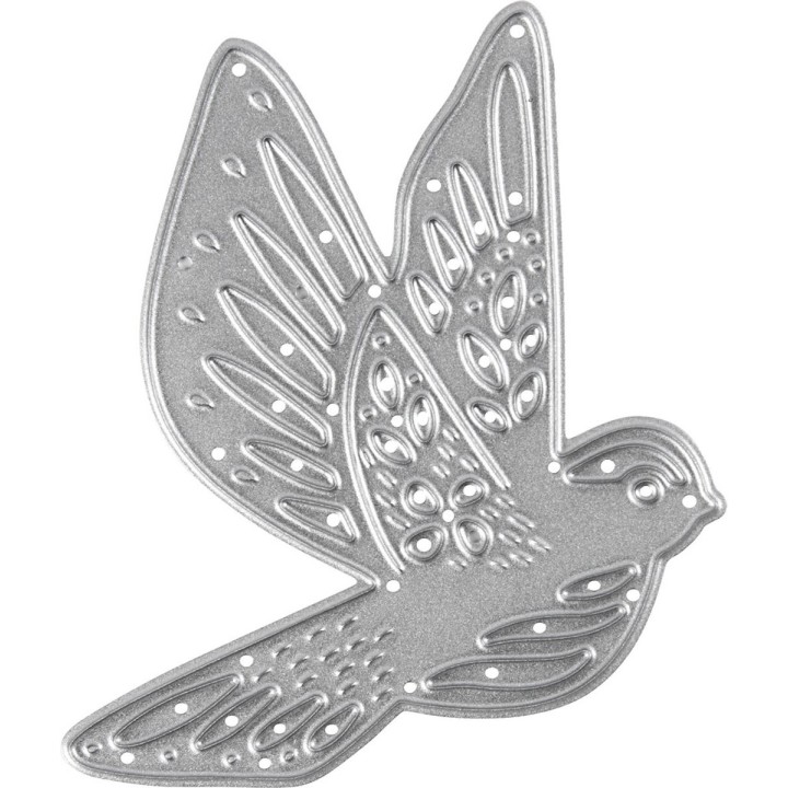 Creotime - Snijmal - Vogel - 5,6x6 Cm