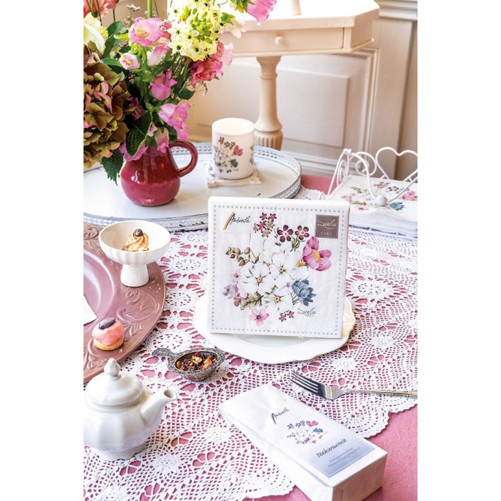 1 Pakje papieren lunch servetten - Mea - Ambiente