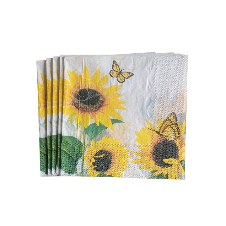 Ambiente - Lunch Napkin - Sunny Butterfly