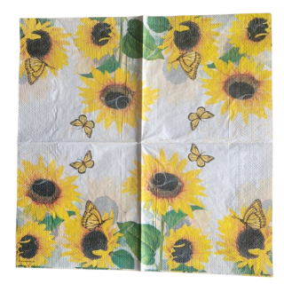 Ambiente - Lunch Napkin - Sunny Butterfly
